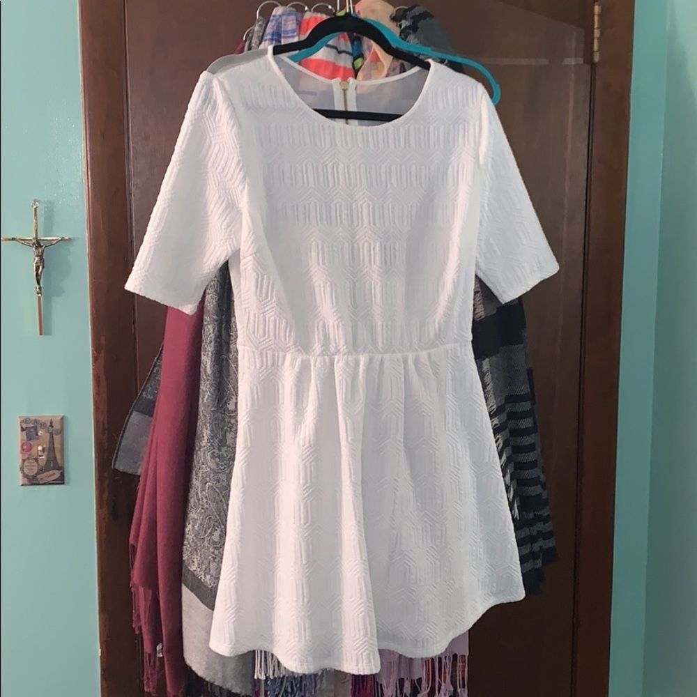 White dress
